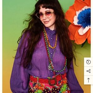 The Hippie Shake poet blouse